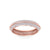 Eternity band in rose gold with white diamonds of 0.96 ct in weight