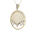 Monogram pendant necklace in rose gold with white diamonds of 0.63 ct in weight - HER DIAMONDS®