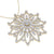 Flower pendant in rose gold with white diamonds of 5.24 ct in weight