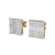 Stud earrings in white gold with white diamonds of 1.88 ct in weight - HER DIAMONDS®